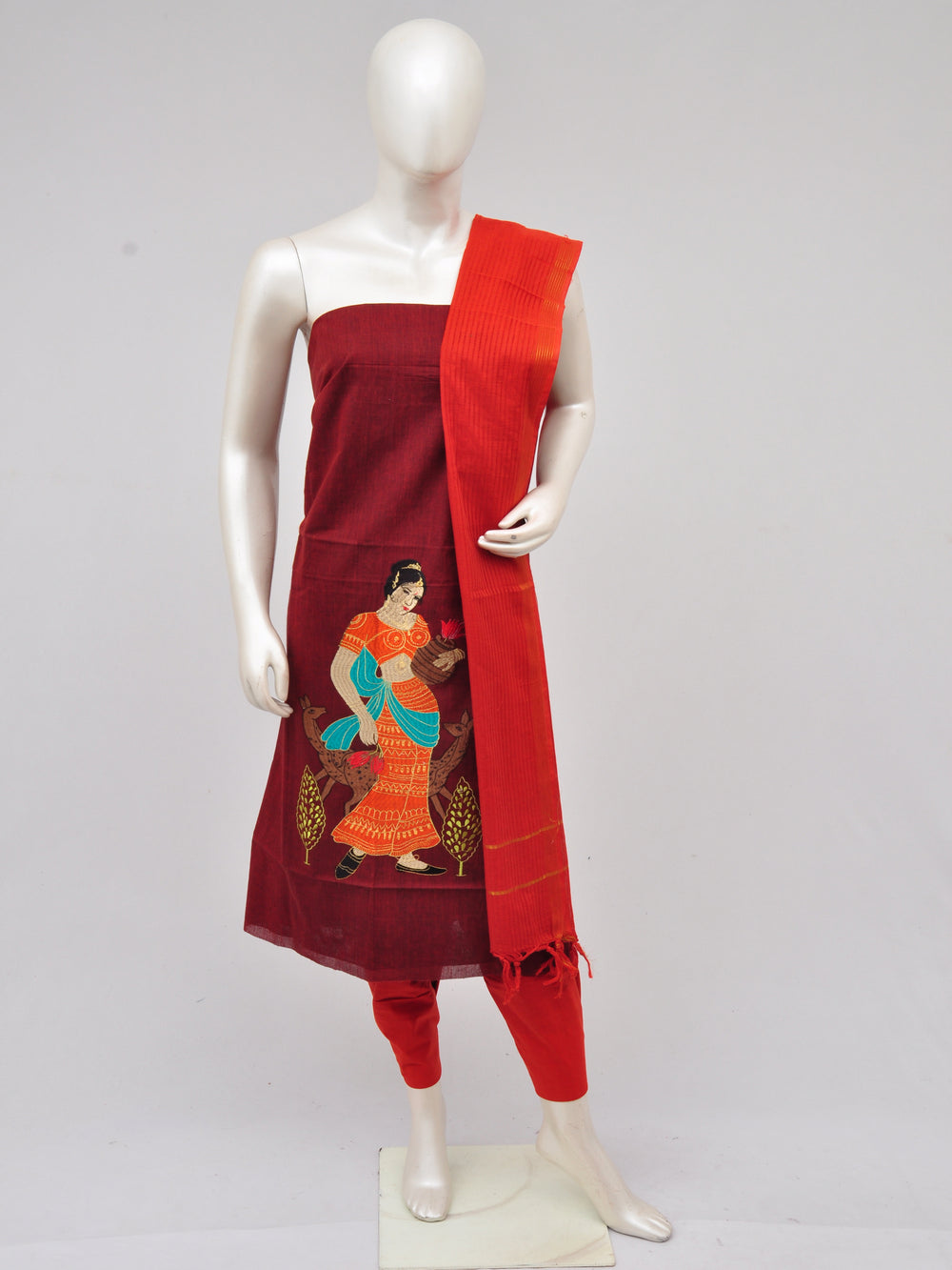 Cotton Woven Designer Dress Material[D61109015]