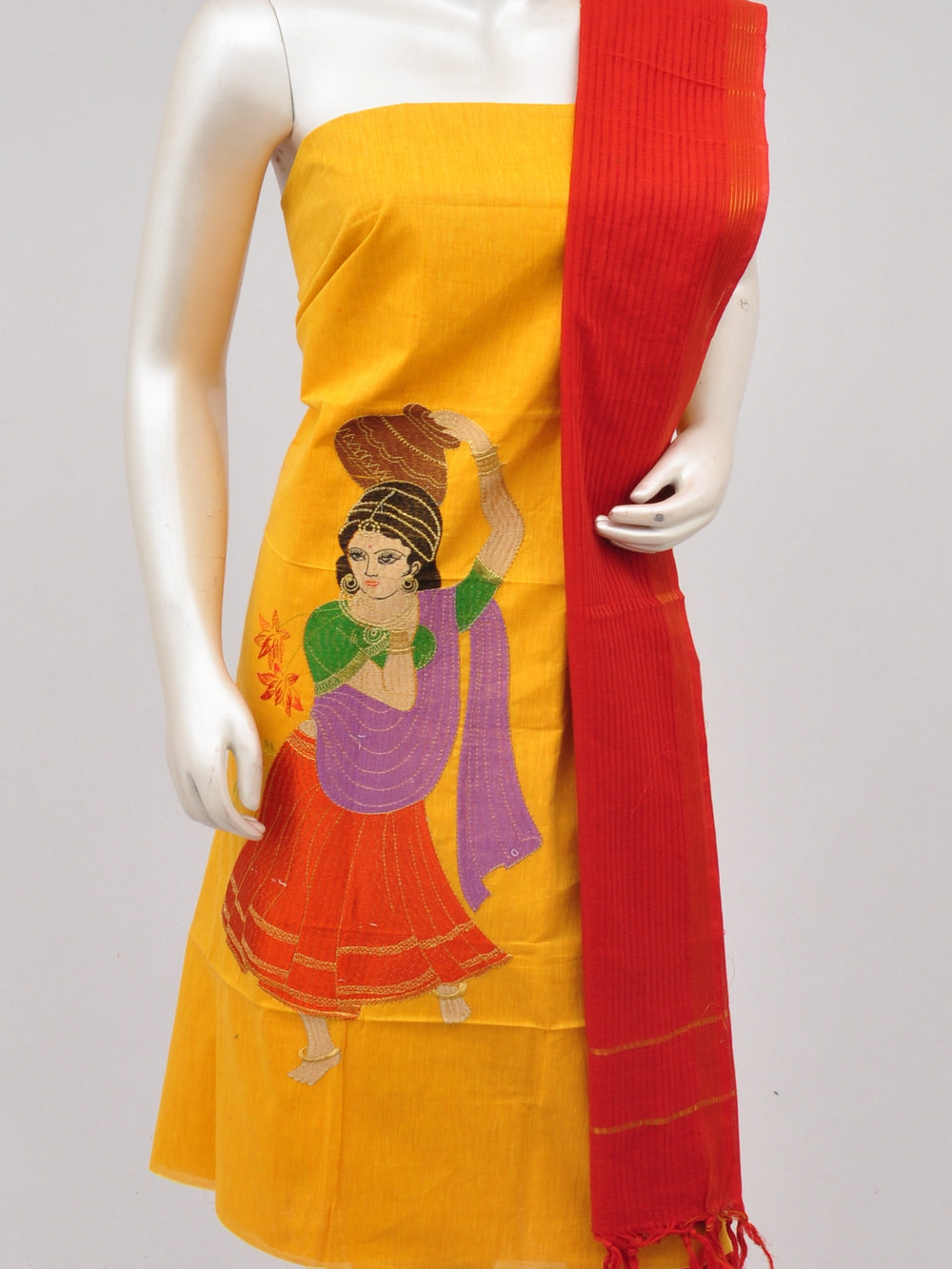 Cotton Woven Designer Dress Material[D61109017]