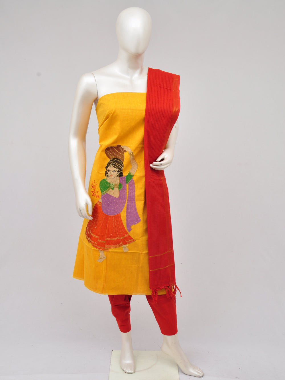 Cotton Woven Designer Dress Material[D61109017]