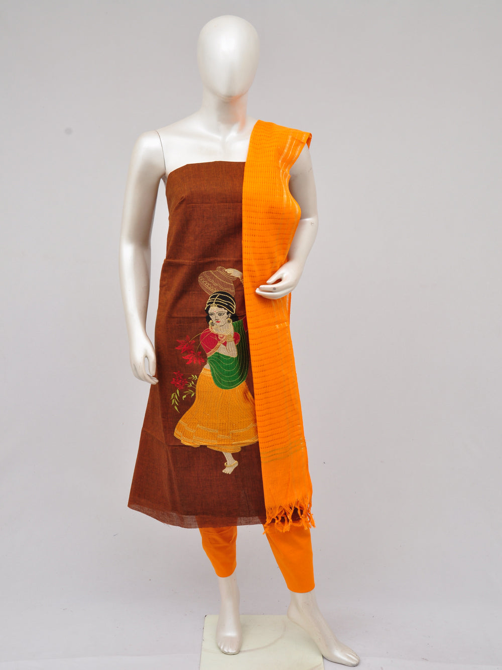 Cotton Woven Designer Dress Material[D61109018] - DressesForWomen.IN