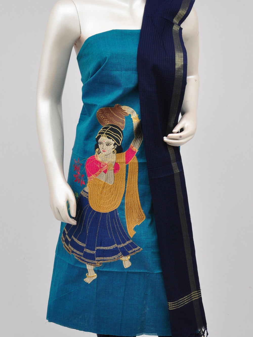 Cotton Woven Designer Dress Material[D61109022] - DressesForWomen.IN