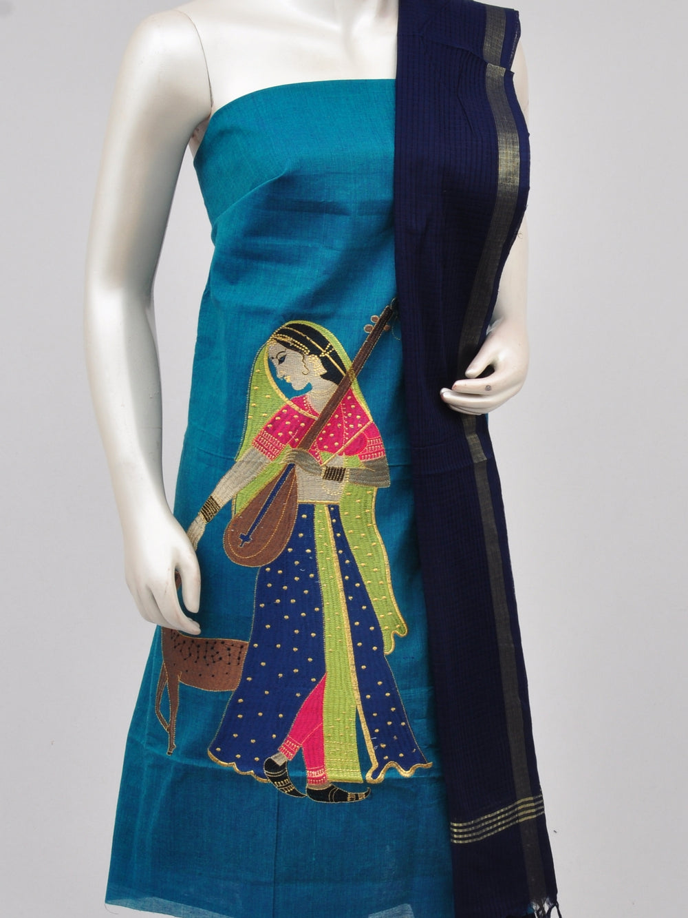 Cotton Woven Designer Dress Material[D61109023] - DressesForWomen.IN