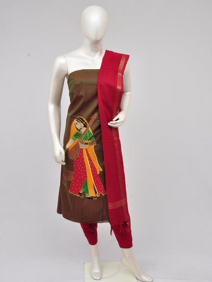 Cotton Woven Designer Dress Material[D61109025]