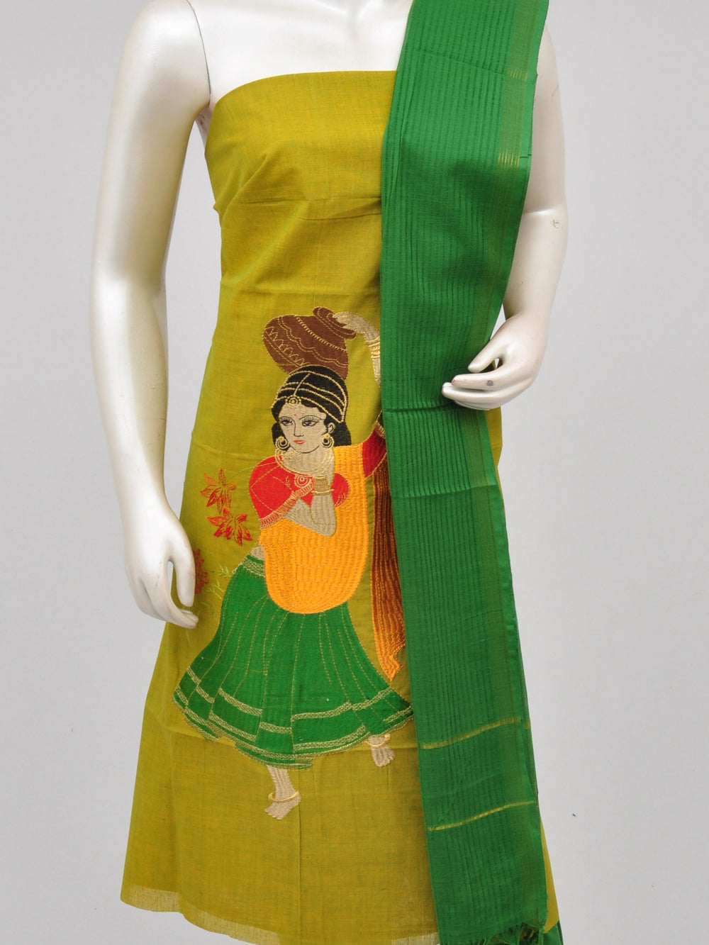 Cotton Woven Designer Dress Material[D61109028]
