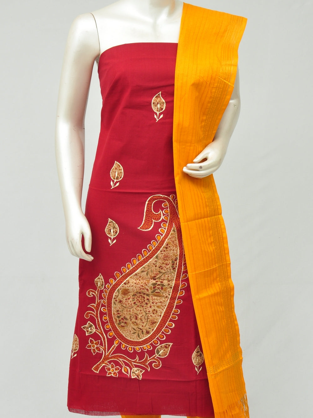 Cotton Woven Designer Dress Material   [D80111119]