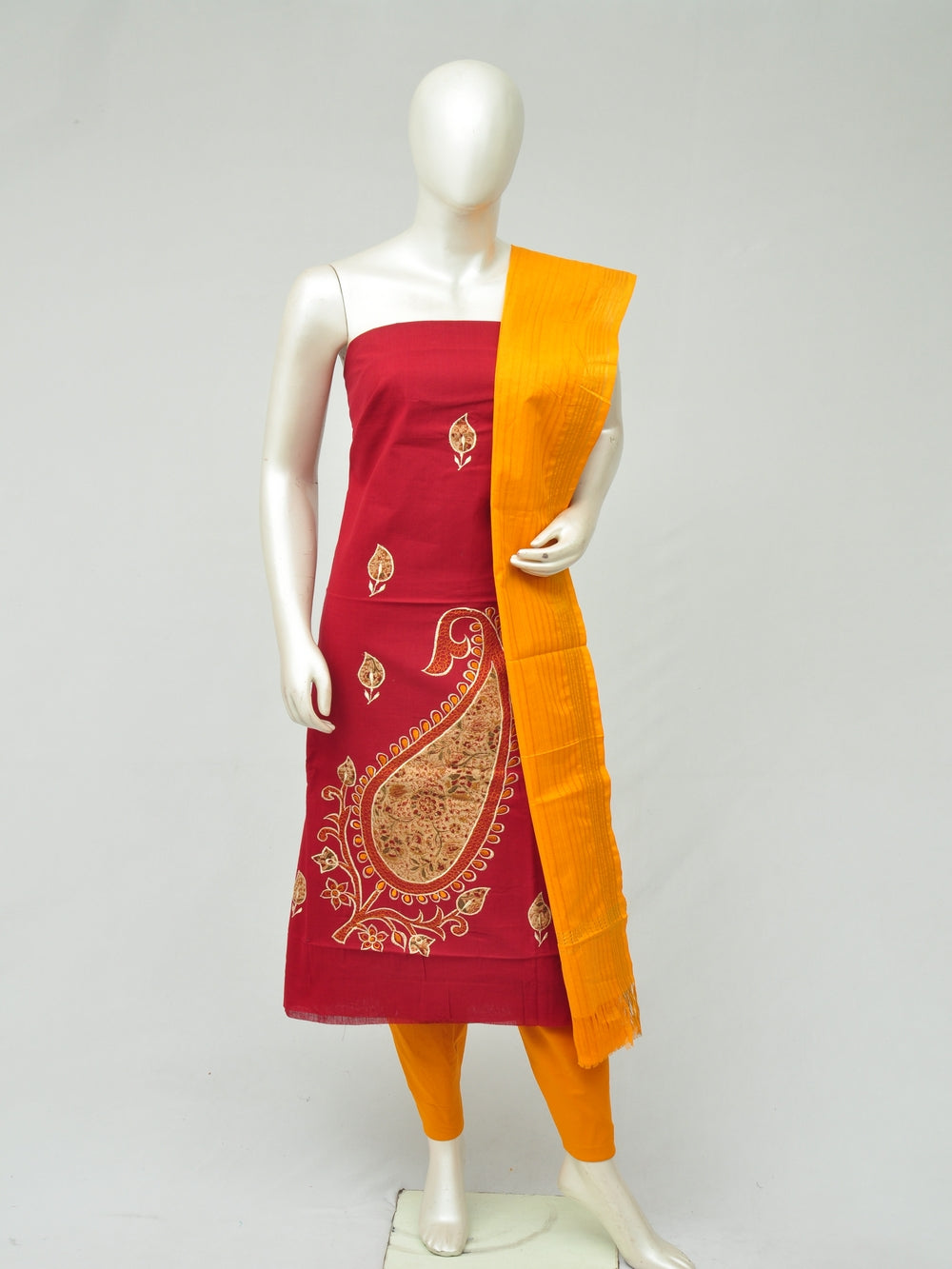 Cotton Woven Designer Dress Material   [D80111119]