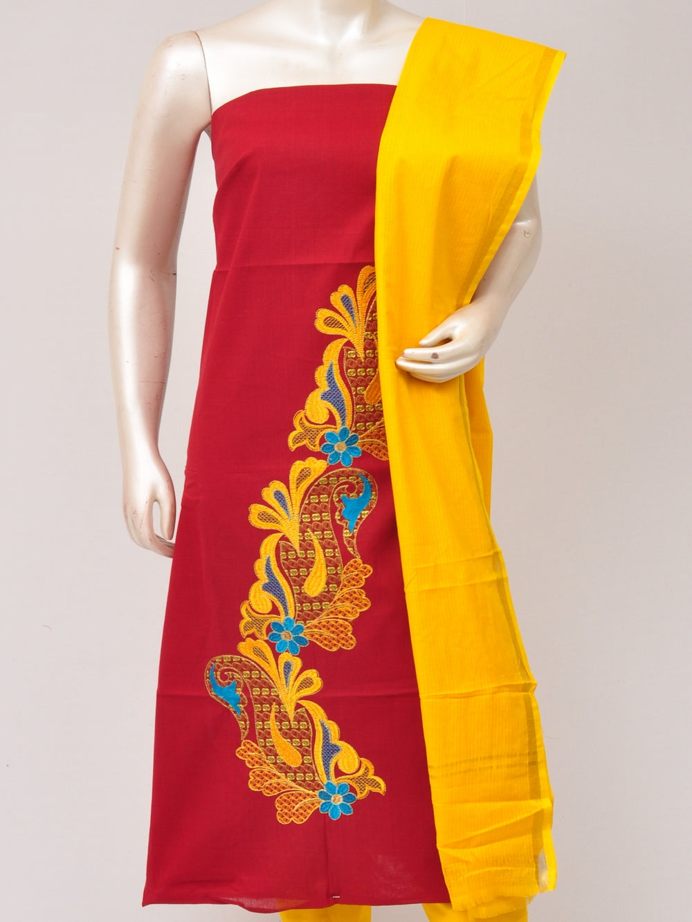 Cotton Woven Designer Dress Material [D80726912]