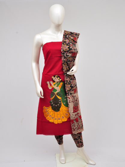 Doll Drop Kalamkari Dress Material [D61023040]