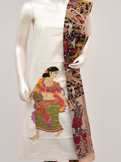 Doll Drop Kalamkari Dress Material [D61023044]