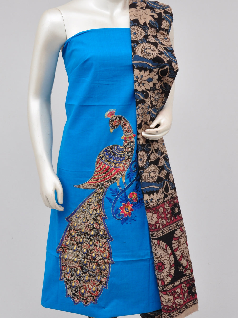 Ladies Dress Material Doll Drop Kalamkari[D61104002]