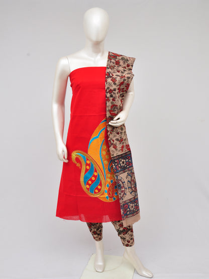 Ladies Dress Material Doll Drop Kalamkari[D61104003]