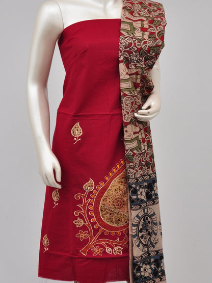 Ladies Dress Material Doll Drop Kalamkari[D61104014]