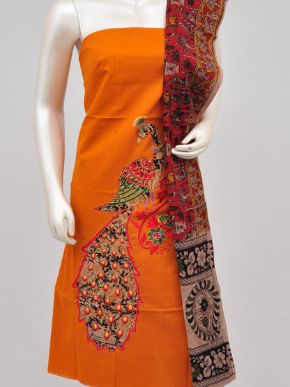 Ladies Dress Material Doll Drop Kalamkari [D61105005]