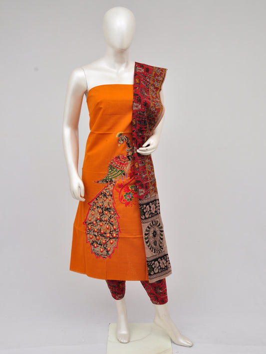 Ladies Dress Material Doll Drop Kalamkari [D61105005]