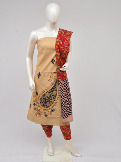 Ladies Dress Material Doll Drop Kalamkari [D61109036]