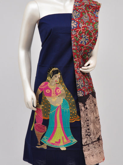 Ladies Dress Material Doll Drop Kalamkari [D61109039]
