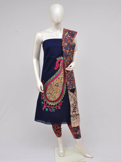 Ladies Dress Material Doll Drop Kalamkari [D61119005] - DressesForWomen.IN
