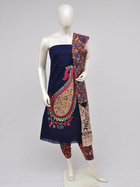 Ladies Dress Material Doll Drop Kalamkari [D61119005] - DressesForWomen.IN