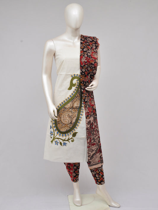 Ladies Dress Material Doll Drop Kalamkari  [D61202011]