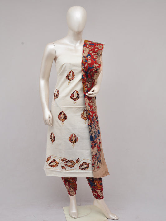 Ladies Dress Material Doll Drop Kalamkari  [D61222012]
