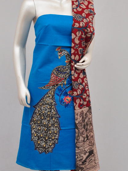 Ladies Dress Material Doll Drop Kalamkari  [D61222014]