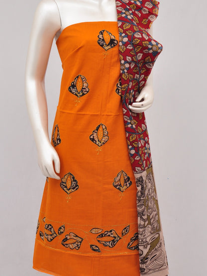 Ladies Dress Material Doll Drop Kalamkari  [D61222017]