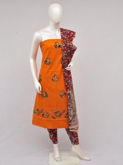 Ladies Dress Material Doll Drop Kalamkari  [D61222017]