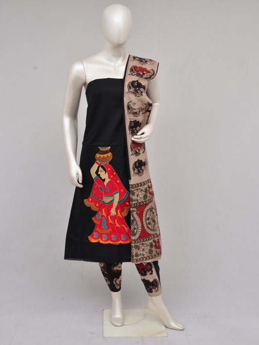 Ladies Dress Material Doll Drop Kalamkari  [D61223021]