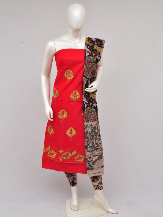Ladies Dress Material Doll Drop Kalamkari  [D61223023]
