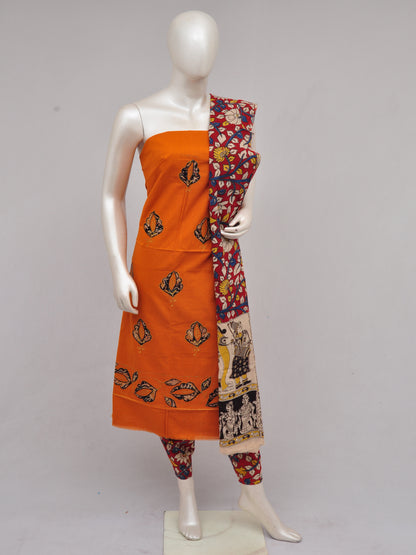 Ladies Dress Material Doll Drop Kalamkari  [D61223024]