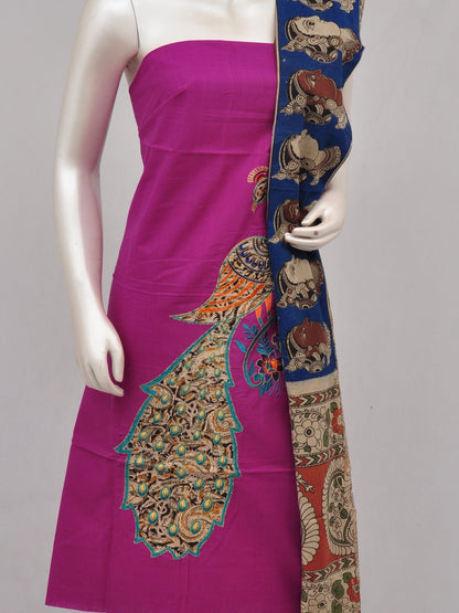 Ladies Dress Material Doll Drop Kalamkari  [D61223029]
