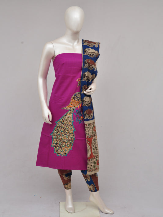 Ladies Dress Material Doll Drop Kalamkari  [D61223029]