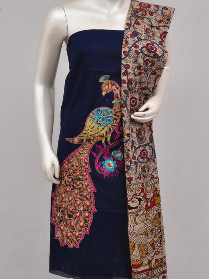 Ladies Dress Material Doll Drop Kalamkari  [D61223031]