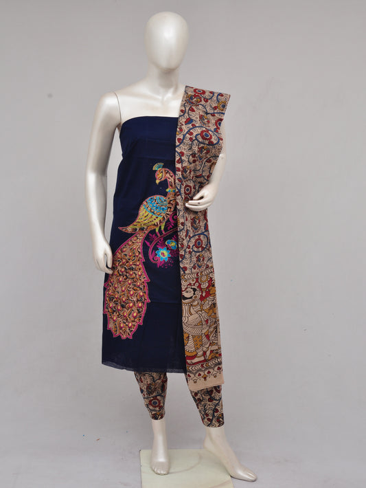 Ladies Dress Material Doll Drop Kalamkari  [D61223031]