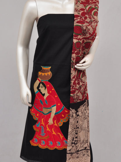Ladies Dress Material Doll Drop Kalamkari  [D61223032]