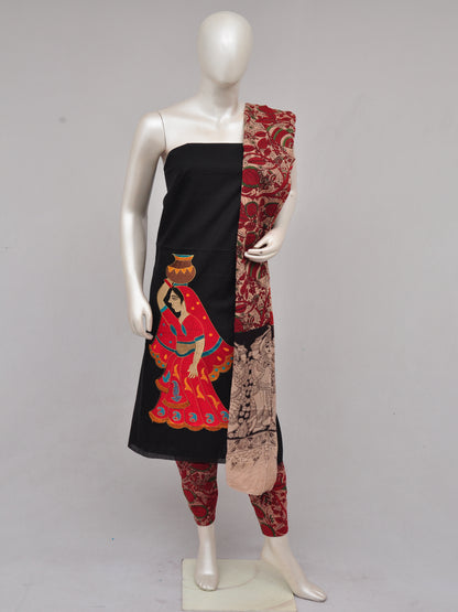Ladies Dress Material Doll Drop Kalamkari  [D61223032]