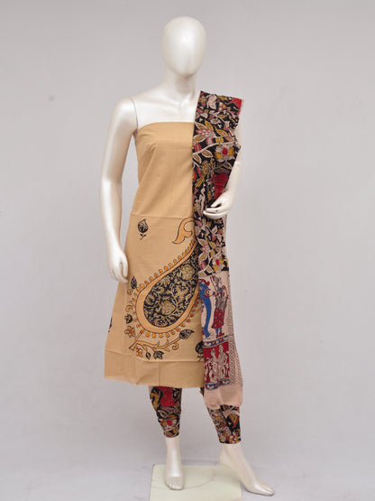 Ladies Dress Material Doll Drop Kalamkari  [D61223034]