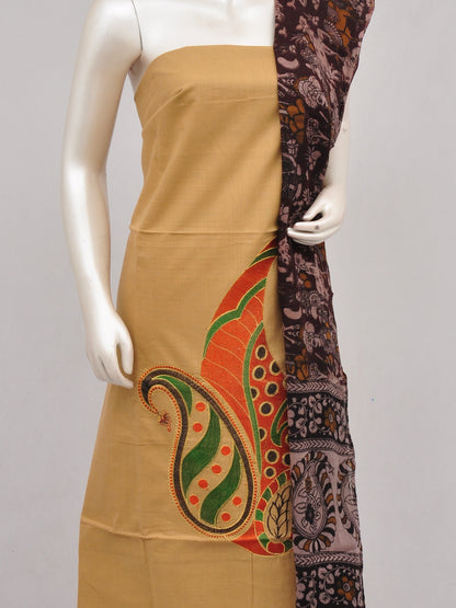 Ladies Dress Material Doll Drop Kalamkari  [D61223035]