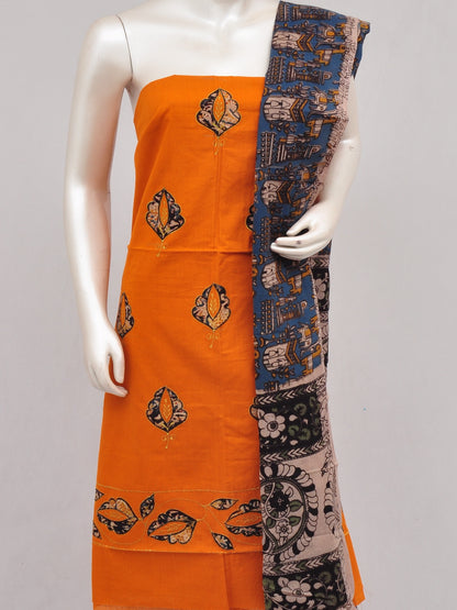 Ladies Dress Material Doll Drop Kalamkari  [D61223036]