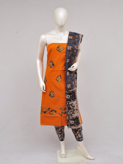 Ladies Dress Material Doll Drop Kalamkari  [D61223036]
