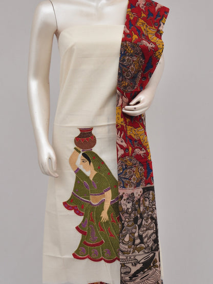Ladies Dress Material Doll Drop Kalamkari  [D61229040]