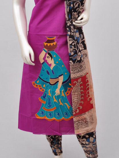 Ladies Dress Material Doll Drop Kalamkari  [D70117000]