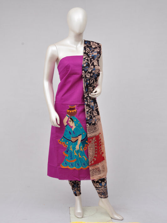 Ladies Dress Material Doll Drop Kalamkari  [D70117000]