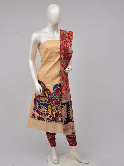 Ladies Dress Material Doll Drop Kalamkari  [D70117007]