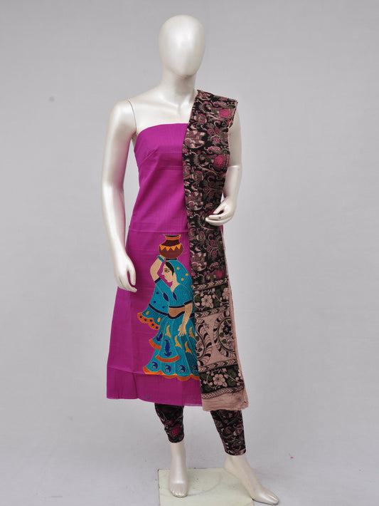 Ladies Dress Material Doll Drop Kalamkari  [D70117006]