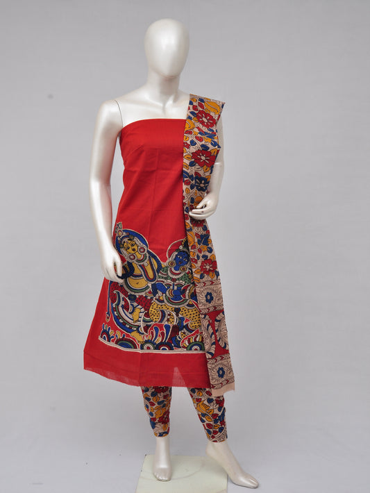 Ladies Dress Material Doll Drop Kalamkari  [D70117014]