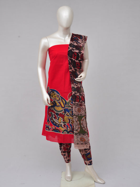 Ladies Dress Material Doll Drop Kalamkari  [D70117016]