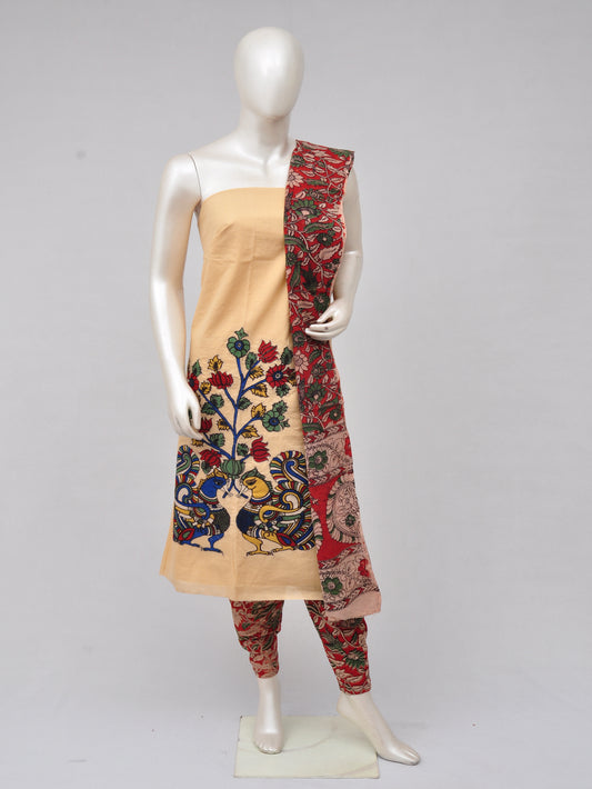 Ladies Dress Material Doll Drop Kalamkari  [D70117017]