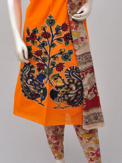 Ladies Dress Material Doll Drop Kalamkari  [D70117021]