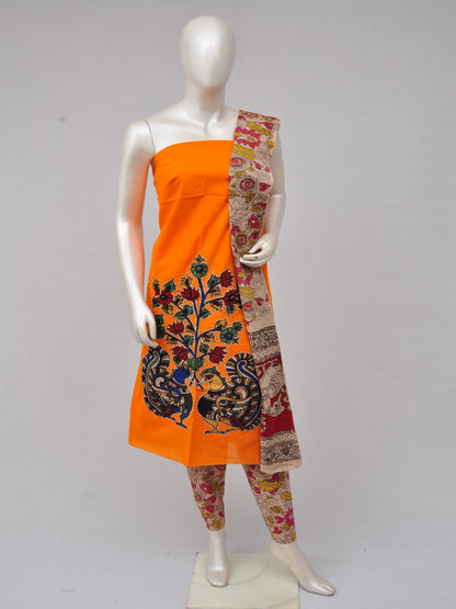 Ladies Dress Material Doll Drop Kalamkari  [D70117021]
